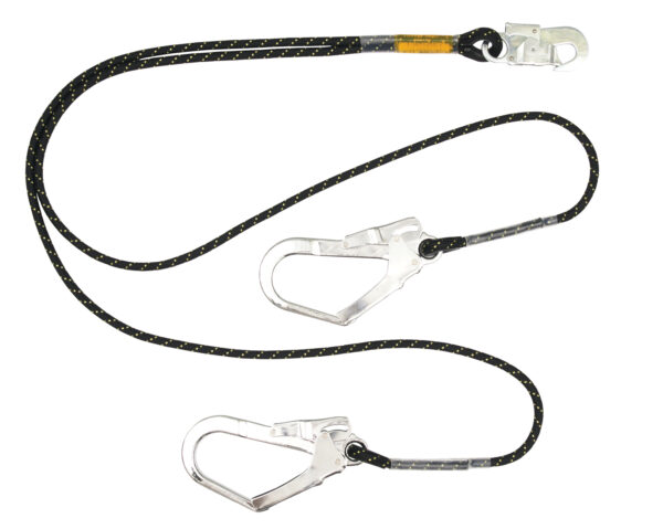 Y-shaped fall arrest lanyard